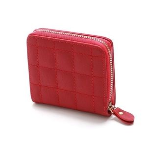 Wallet with zipper for women